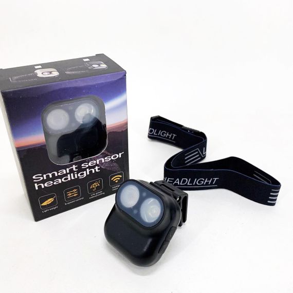 Яскравий світлодіодний потужний ліхтар, Потужний ліхтар для риболовлі з фіксацією на голові AC-27 | Зображення 11