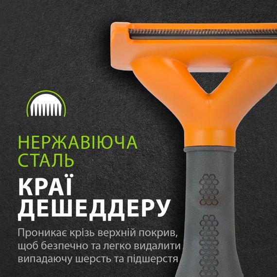 Фурмінатор FURminator для собак з короткою шерстю Short Hair розмір М | Зображення 8