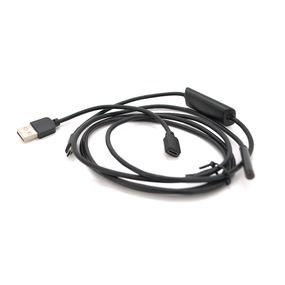 2  in 1 MicroUSB/PC HD эндоскоп YT-En-2HW мягкий дріт, 1м