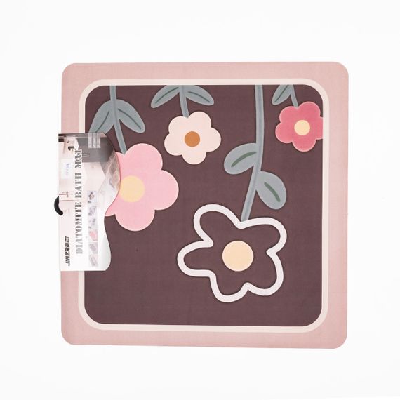 Захисний килимок для ванної кімнати діатомітовий вологоабсорбуючий 58*57 см HP-42-2BR | Зображення 2