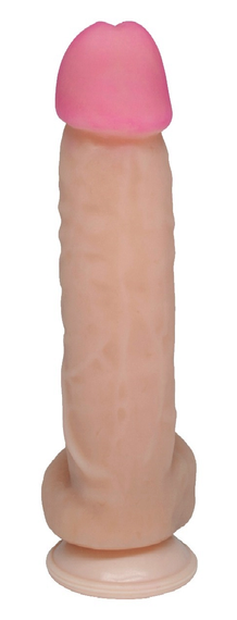 Фалоімітатор EGZO Ciberskin DS011 (22,5 см х 5,5 см) Sex Aura | Зображення 3