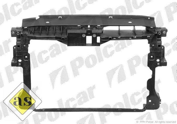 Передня панель Volkswagen Tiguan '07-17 (Polcar) 5N0805588D