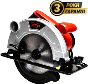 Пила циркулярна GTM CS190/1600