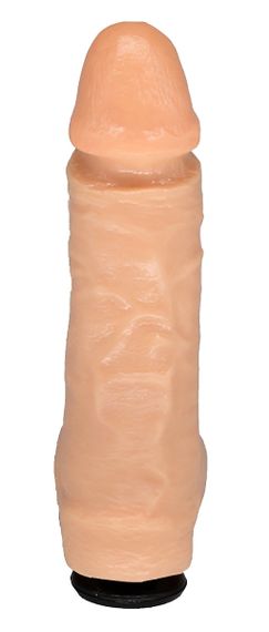 Насадка для страпона тілесна EGZO NSTR26 ( 16 см х 4 см ) Sex Aura | Зображення 2