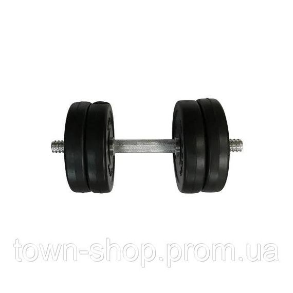 Гантель наборная композитная в пластиковой оболочке Rock Pro-R 6 кг NE-PL-R-006