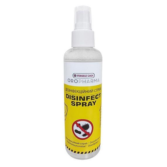 Oropharma Disinfect Spray орофарма дезинфицируючий спрей бактерицид, фунгіцид, віруліцид для всіх тварин