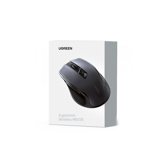 Мишка Ugreen MU006 Ergonomic Wireless Gray/Black (15063) | Зображення 5