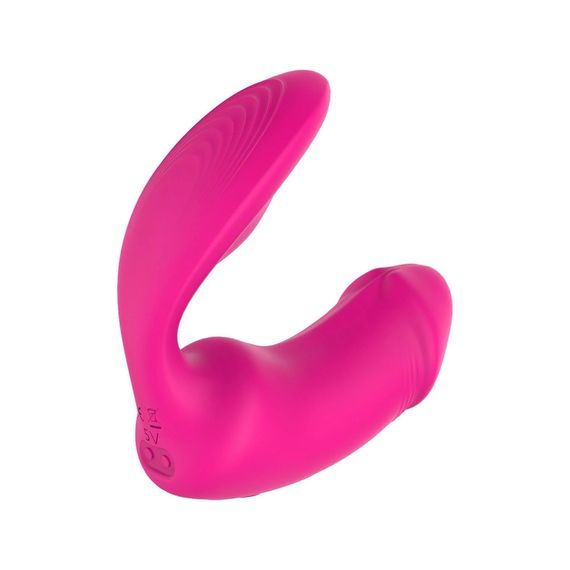 Вагинально-клиторальный вибратор Dream Toys Essentials с пультом, розовый, 9 × 3 см Sex Aura | Зображення 5