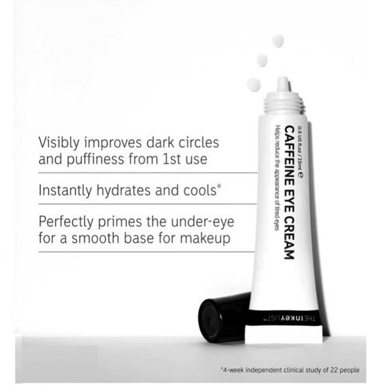 Крем під очі The INKEY List™ Caffeine Eye Cream 15ml | Зображення 3