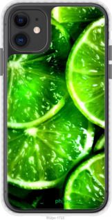 Чохол на iPhone 11 Зелені часточки лимона "852pc-1722-2448"