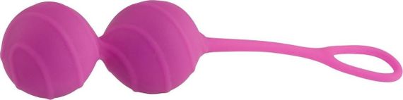 Вагінальні кульки рельєфні Honeybuns Pretty Violet Miss V, рожеві Sex Aura | Зображення 3