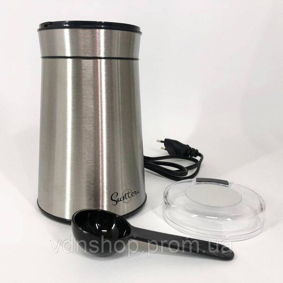 Машинка для помелу кави маленька, Кавомолка потужна побутова, Кавомолка електрична топ IU-12 | Зображення 9