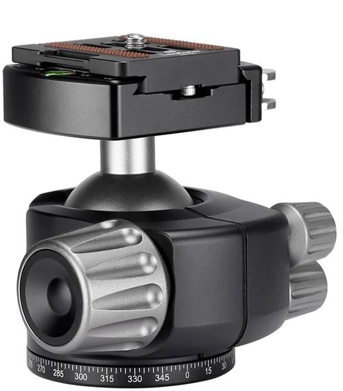 Головка штативна Leofoto LH-40LR+NP-50 шарова с затискачем ARCA. Шар: 40 мм | Зображення 4