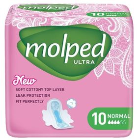 Гігієнічні прокладки Molped Ultra Normal 10 шт