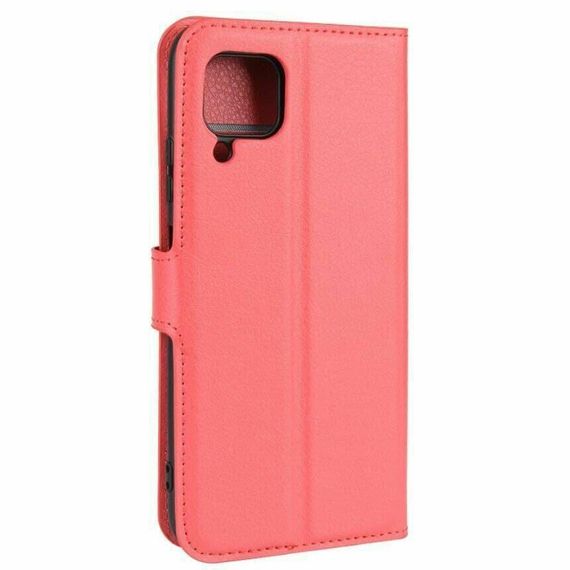 Чохол книжка з кишенями для карт на Xiaomi Redmi 9C / Redmi 10A колір Червоний | Зображення 4