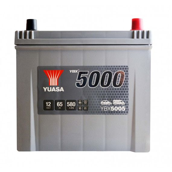 Аккумулятор Yuasa 12V 65Ah Silver High Performance Battery Japan YBX5005