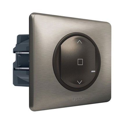 Celiane with NETATMO. Умный выключатель жалюзи 2А 230В. Графит (064896) | Зображення 1