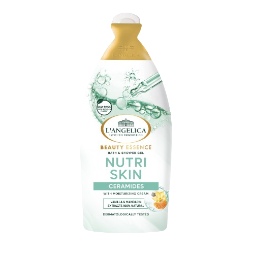 L'ANGELICA Beauty Essence Гель для ванни та душу з керамідами, ваніллю та мандарином, 500 мл