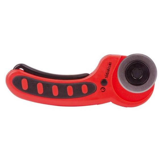 Ніж металевий із гумовими вставками INTERTOOL HT-05101 | Зображення 1