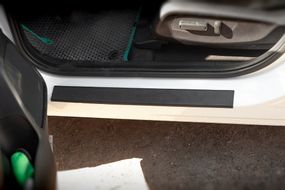 Накладки на пороги ABS DDU (4 шт, пласт.) для Honda eNP1 2022- рр