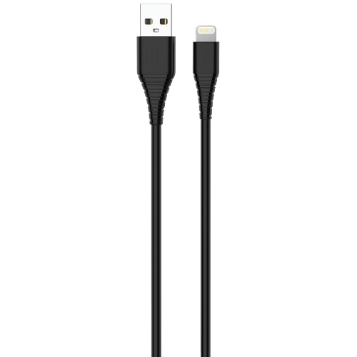 Зарядний пристрій мережевий USB + кабель Lightning 2,0A 10W чорний ColorWay CW-CHS012CL-BK | Зображення 2