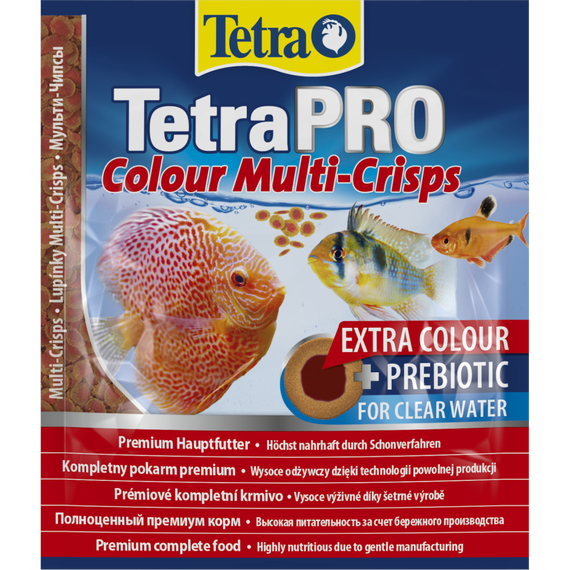 Корм сухий Tetra PRO Colour Multi-Crisps для акваріумних риб для яскравого забарвлення чіпси 12 г