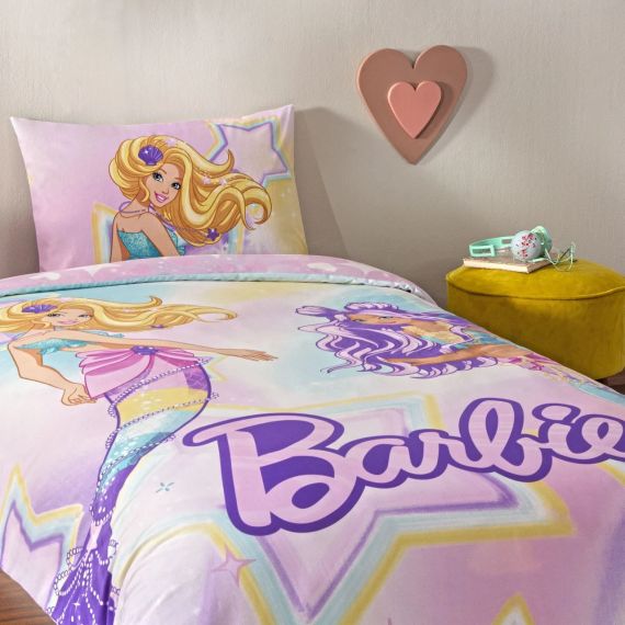 Постельное белье TAC Disney 160×220 см Barbie Mermaid | Зображення 2