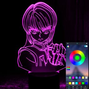 Акриловый светильник-ночник управление с телефона Курапика Охотник tty-n001730