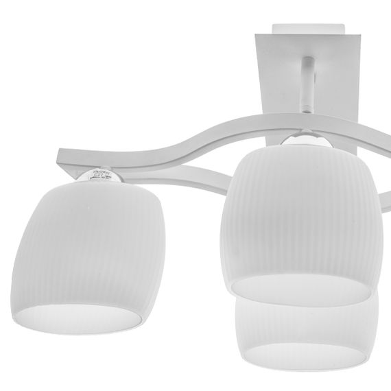 Люстра потолочная в спальню E14 60W WH (BR-01462C/4) | Зображення 2