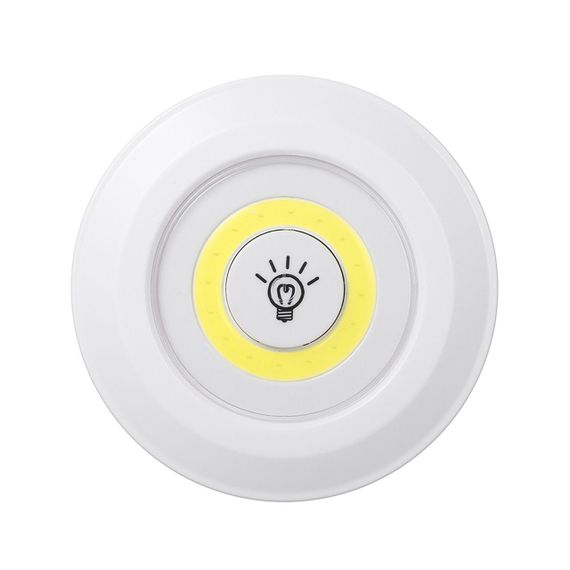 Світлодіодний сенсорний нічник з пультом, 3 шт, від батарейок ААА, LED light with Remote Control / Набір LED світильників | Зображення 2