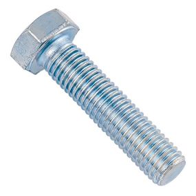 Болт з шестигранною головкою, DIN 933, 8.8, цинк білий M6x70 уп 250 шт snapt