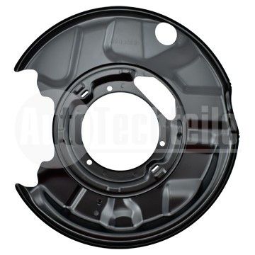Защита тормозного диска задняя левая Mercedes Benz W124 84-95 / W201 82-93 / W202 93-01, AutoTechteile, 110 4213, 11253