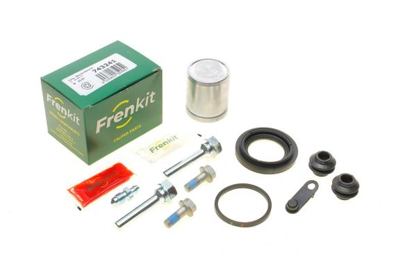 Ремкомплект супорта заднього Kia Sorento 08- d=43mm  +поршень направляюча  Mando  743241