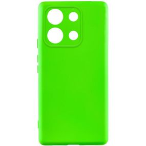 Чохол TPU GETMAN Liquid Silk Full Camera для Xiaomi Redmi Note 13 Pro 4G / Poco M6 Pro 4G / Note 14S Салатовий / Neon Green