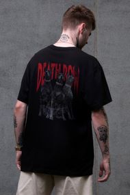 Оверсайз Футболка З Принтом Without Deathrow Black