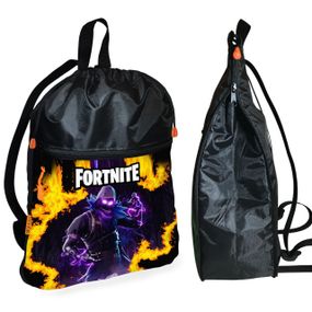 Рюкзак-мішок для школи Fortnite дитяча сумка для взуття та спортивного одягу (01458)