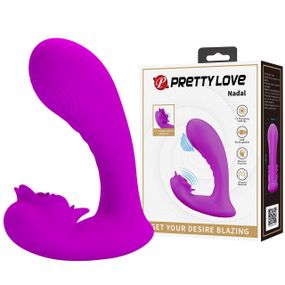 Вібромасажер PRETTY LOVE NADAL, 12 vibration functions 12 thumping functions memory function sexstyle