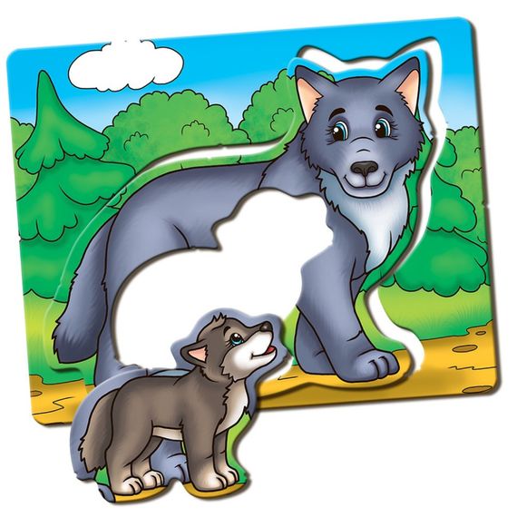 Дитяча розвиваюча гра Мами і малюки 81114 лісові тварини | Зображення 7