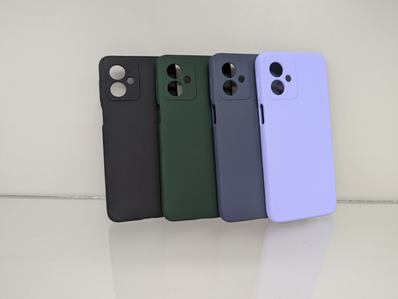 Motorola G54 Протиударний чохол софт тач синій | Зображення 1