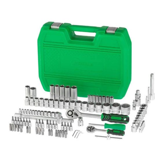 Набір інструментів 1/2", 1/4" 108 од. INTERTOOL ET-6108SP | Зображення 2