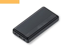 Павербанк зовнішній акумулятор XPRO YB134 20000mAh з індикацією зарядки чорний (24410-DCA0048)