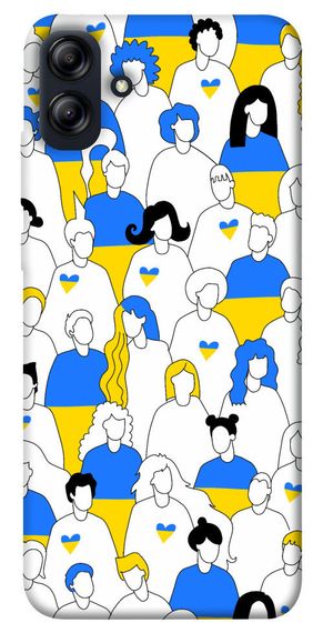 Чохол IBANAN Люди для Samsung Galaxy A04e