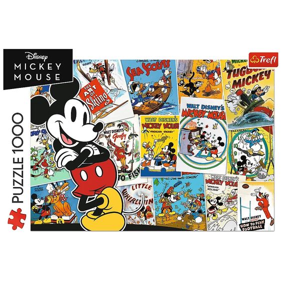 Пазл Trefl Mickey&friends Світ Міккі 1000 елементів (5900511107418) | Зображення 1