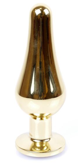 Анальний затор Boss Series - Jewellery Gold BUTT PLUG Black, BS6400065 sexstyle | Зображення 6