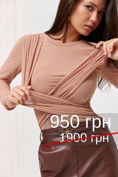 Лонгслів сітка 3029 | Зображення 9