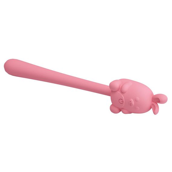 Вібратор CUTE BUNNY, Flirting Stick, 7 vibration functions, Magnetic USB charging Sex Aura | Зображення 5