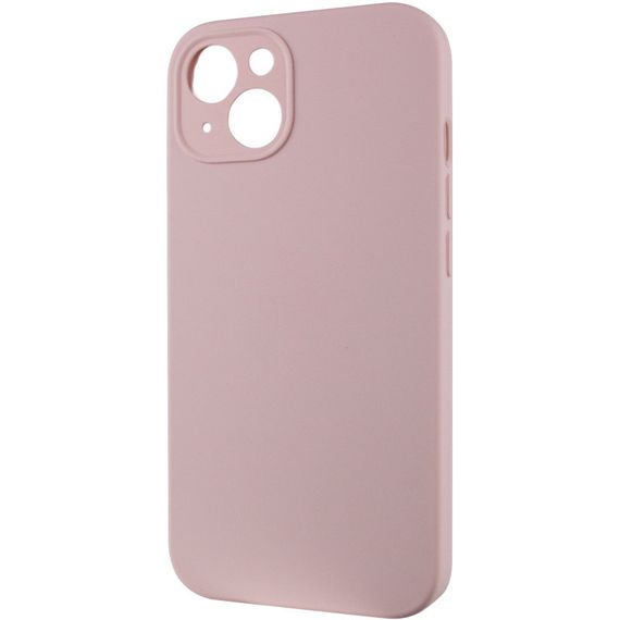 Чохол Silicone Case Full Camera Protective (AA) NO LOGO для Apple iPhone 14 (6.1") Рожевий / Chalk Pink | Зображення 2