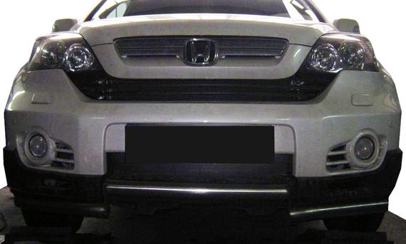 Передняя защита ST017 (нерж.) для Honda CRV 2007-2011 гг