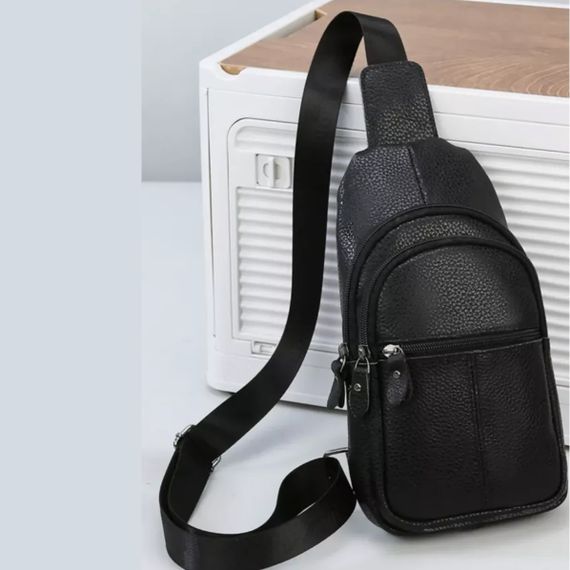 Чоловіча плечова сумка слінг, Сумки слінг чоловічі крос боді, Чоловіча сумка через плече нагрудна SJ-94 | Зображення 6
