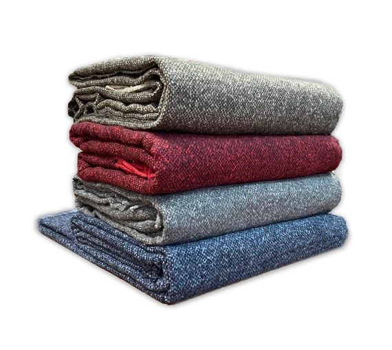 Плед вовняний П2 сірий Love You 140 x 200 см | Зображення 3